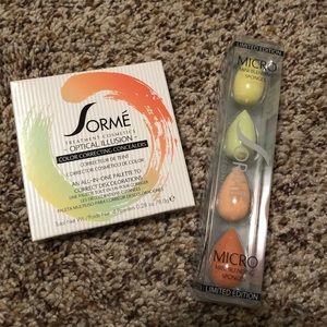 “Sorme” color correcting & mini blending sponges